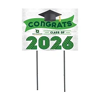 Belhaven Blazers 18" x 24" 2026 Grad Yard Sign with Stakes