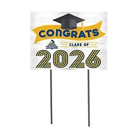 Carleton Knights 18" x 24" 2026 Grad Yard Sign with Stakes