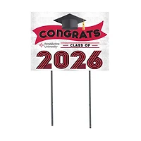 Benedictine Eagles 18" x 24" 2026 Grad Yard Sign with Stakes