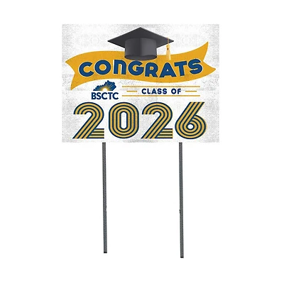 Big Sandy Community and Technical College 18" x 24" 2026 Grad Yard Sign with Stakes