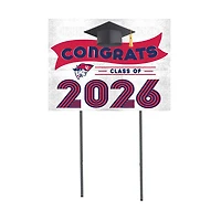 Cumberlands Patriots 18" x 24" 2026 Grad Yard Sign with Stakes