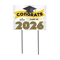 Bowie State Bulldogs 18" x 24" 2026 Grad Yard Sign with Stakes