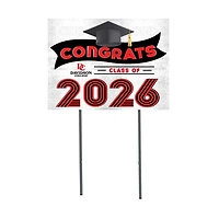 Davidson Wildcats 18" x 24" 2026 Grad Yard Sign with Stakes