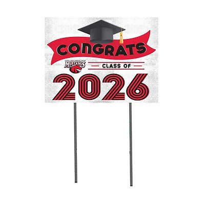 Central Maine Community College 18" x 24" 2026 Grad Yard Sign with Stakes