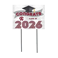 Coastal Alabama Community College 18" x 24" 2026 Grad Yard Sign with Stakes