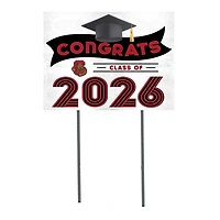 Cornell Big Red 18" x 24" 2026 Grad Yard Sign with Stakes