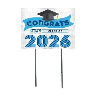 Elizabethtown Community and Technical College 18" x 24" 2026 Grad Yard Sign with Stakes