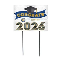 Embry-Riddle Eagles 18" x 24" 2026 Grad Yard Sign with Stakes