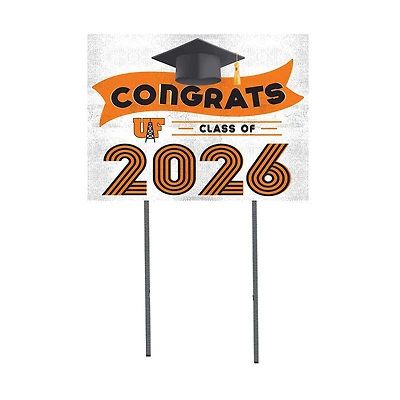 Findlay Oilers 18" x 24" 2026 Grad Yard Sign with Stakes