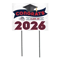 Gonzaga Bulldogs 18" x 24" 2026 Grad Yard Sign with Stakes