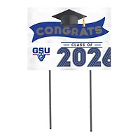 Georgia State Panthers 18" x 24" 2026 Grad Yard Sign with Stakes