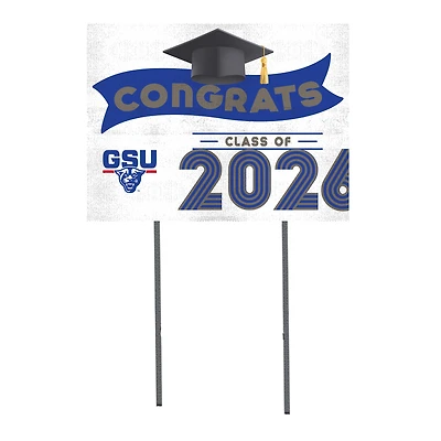 Georgia State Panthers 18" x 24" 2026 Grad Yard Sign with Stakes