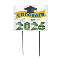 SUNY Genesee Community College 18" x 24" 2026 Grad Yard Sign with Stakes