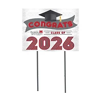 Florida Southern Mocs 18" x 24" 2026 Grad Yard Sign with Stakes