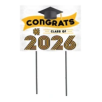 Kennesaw State Owls 18" x 24" 2026 Grad Yard Sign with Stakes