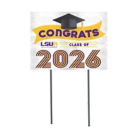 LSUA Generals 18" x 24" 2026 Grad Yard Sign with Stakes