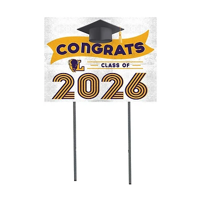 Lipscomb Bisons 18" x 24" 2026 Grad Yard Sign with Stakes