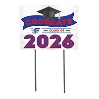 Lubbock Christian Chaparral 18" x 24" 2026 Grad Yard Sign with Stakes