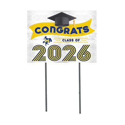 McNeese State Cowboys 18" x 24" 2026 Grad Yard Sign with Stakes