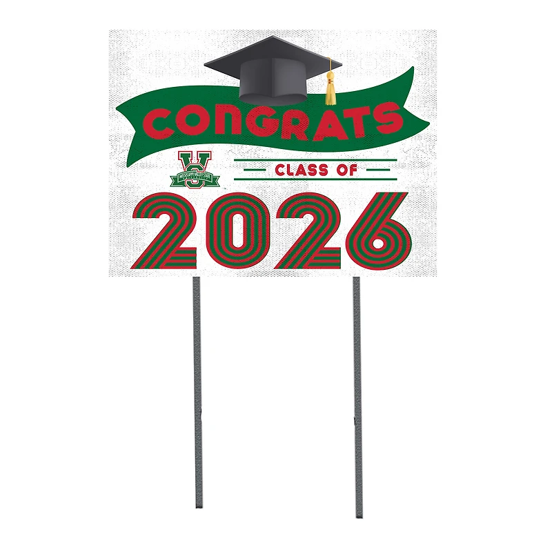Mississippi Valley State Delta Devils 18" x 24" 2026 Grad Yard Sign with Stakes