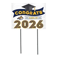Montana State Bobcats 18" x 24" 2026 Grad Yard Sign with Stakes