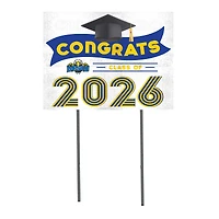 Morehead State Eagles 18" x 24" 2026 Grad Yard Sign with Stakes