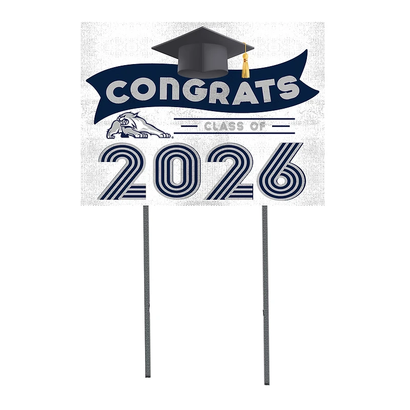 New Hampshire Wildcats 18" x 24" 2026 Grad Yard Sign with Stakes