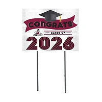 New Mexico State Aggies 18" x 24" 2026 Grad Yard Sign with Stakes