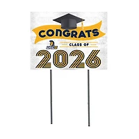 UNCG Spartans 18" x 24" 2026 Grad Yard Sign with Stakes
