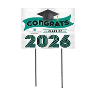 PAC Palominos 18" x 24" 2026 Grad Yard Sign with Stakes