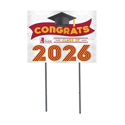 Park Pirates 18" x 24" 2026 Grad Yard Sign with Stakes