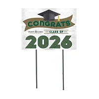 Point Loma Sea Lions 18" x 24" 2026 Grad Yard Sign with Stakes