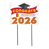 Pittsburg State Gorillas 18" x 24" 2026 Grad Yard Sign with Stakes