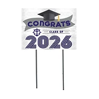 Portland Pilots 18" x 24" 2026 Grad Yard Sign with Stakes