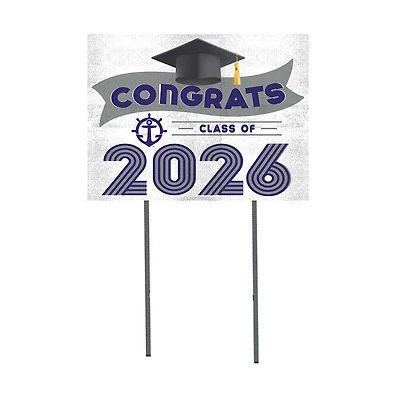 Portland Pilots 18" x 24" 2026 Grad Yard Sign with Stakes