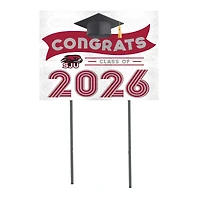 Saint Joseph's Hawks 18" x 24" 2026 Grad Yard Sign with Stakes
