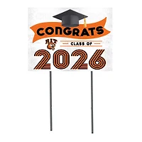 Rochester Institute of Technology Tigers 18" x 24" 2026 Grad Yard Sign with Stakes