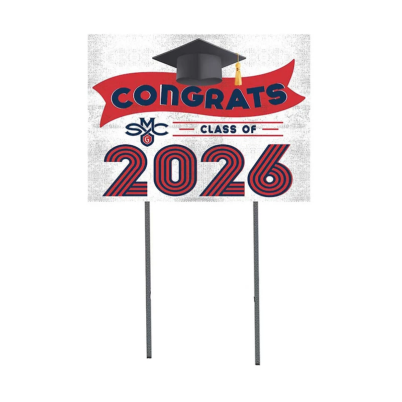 Saint Mary's Gaels 18" x 24" 2026 Grad Yard Sign with Stakes