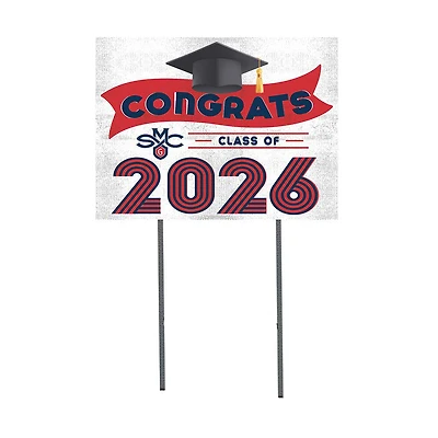 Saint Mary's Gaels 18" x 24" 2026 Grad Yard Sign with Stakes