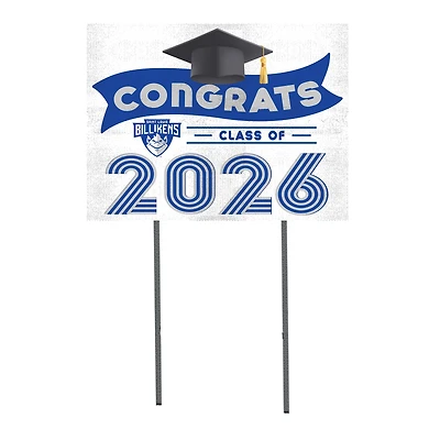 Saint Louis Billikens 18" x 24" 2026 Grad Yard Sign with Stakes