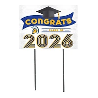 San Jose State Spartans 18" x 24" 2026 Grad Yard Sign with Stakes