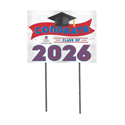 SAC Armadillos 18" x 24" 2026 Grad Yard Sign with Stakes