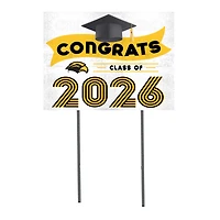 Southern Miss Golden Eagles 18" x 24" 2026 Grad Yard Sign with Stakes