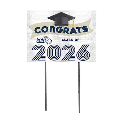 St. Edwards Hilltoppers 18" x 24" 2026 Grad Yard Sign with Stakes