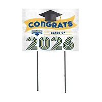St. Mary's University Rattlers 18" x 24" 2026 Grad Yard Sign with Stakes
