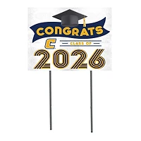 Tennessee Chattanooga Mocs 18" x 24" 2026 Grad Yard Sign with Stakes
