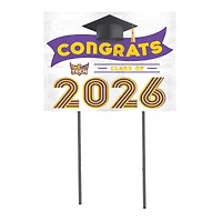 Tennessee Tech Golden Eagles 18" x 24" 2026 Grad Yard Sign with Stakes