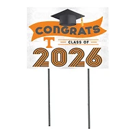 Tennessee Volunteers 18" x 24" 2026 Grad Yard Sign with Stakes