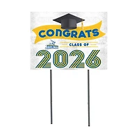 Texas A&M Kingsville Javelinas 18" x 24" 2026 Grad Yard Sign with Stakes