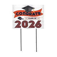 UTSA Roadrunners 18" x 24" 2026 Grad Yard Sign with Stakes